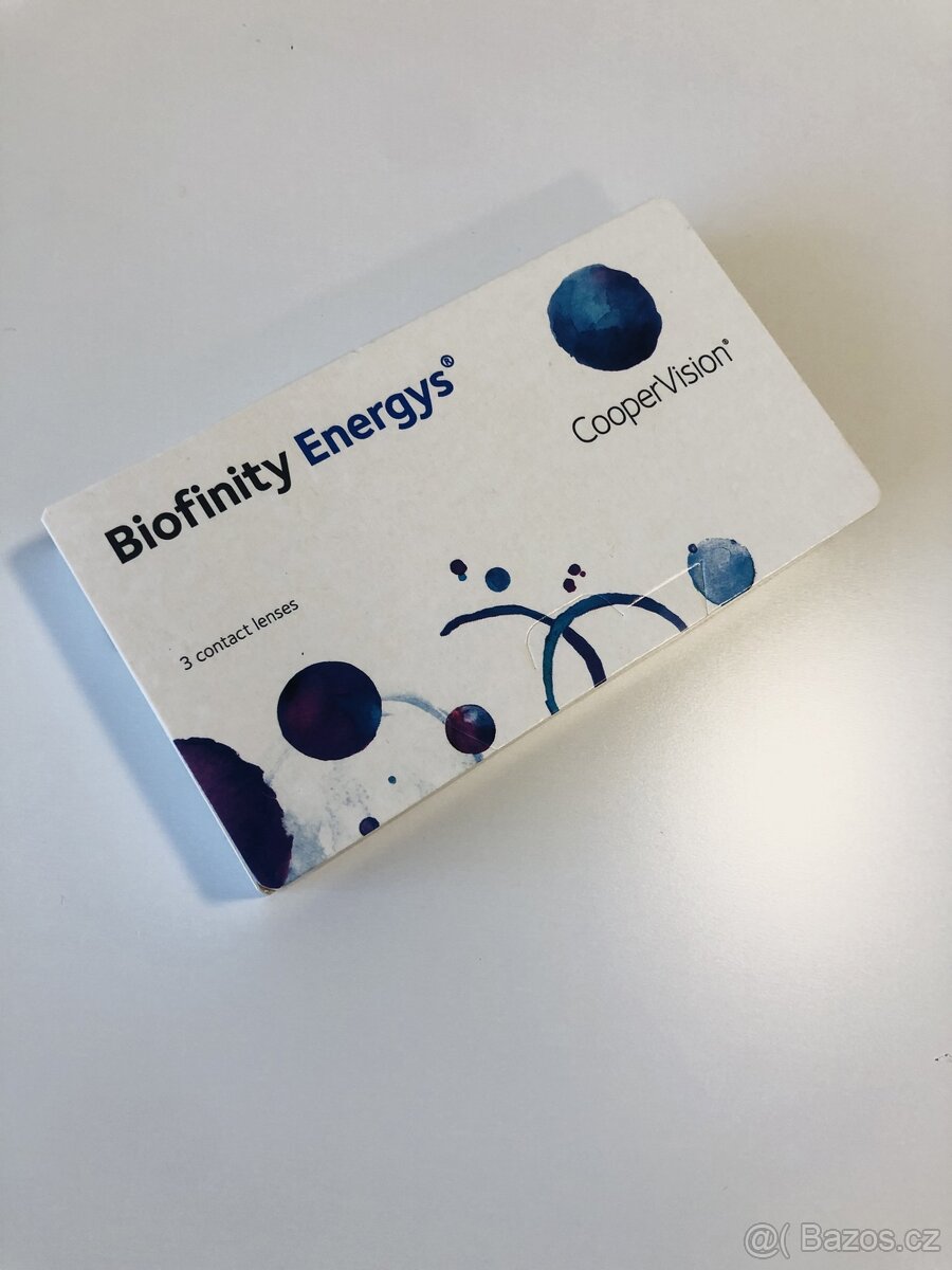 VÝPRODEJ - kontaktní čočky Biofinity energys PWR -1.25