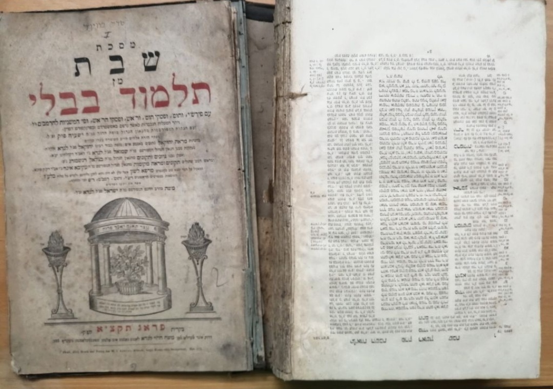 Židovský Talmud kniha v Hebrejštině 1831