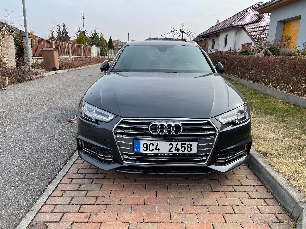 Audi A4 Avant 2.0 TDI 110kw S-line 2017, manuál, letní+zimní