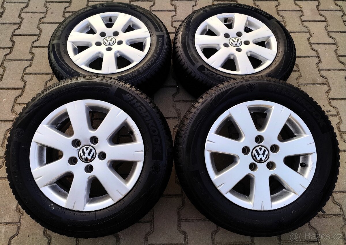 Alu kola originál Volkswagen Golf, Touran, Caddy 5x112 R15