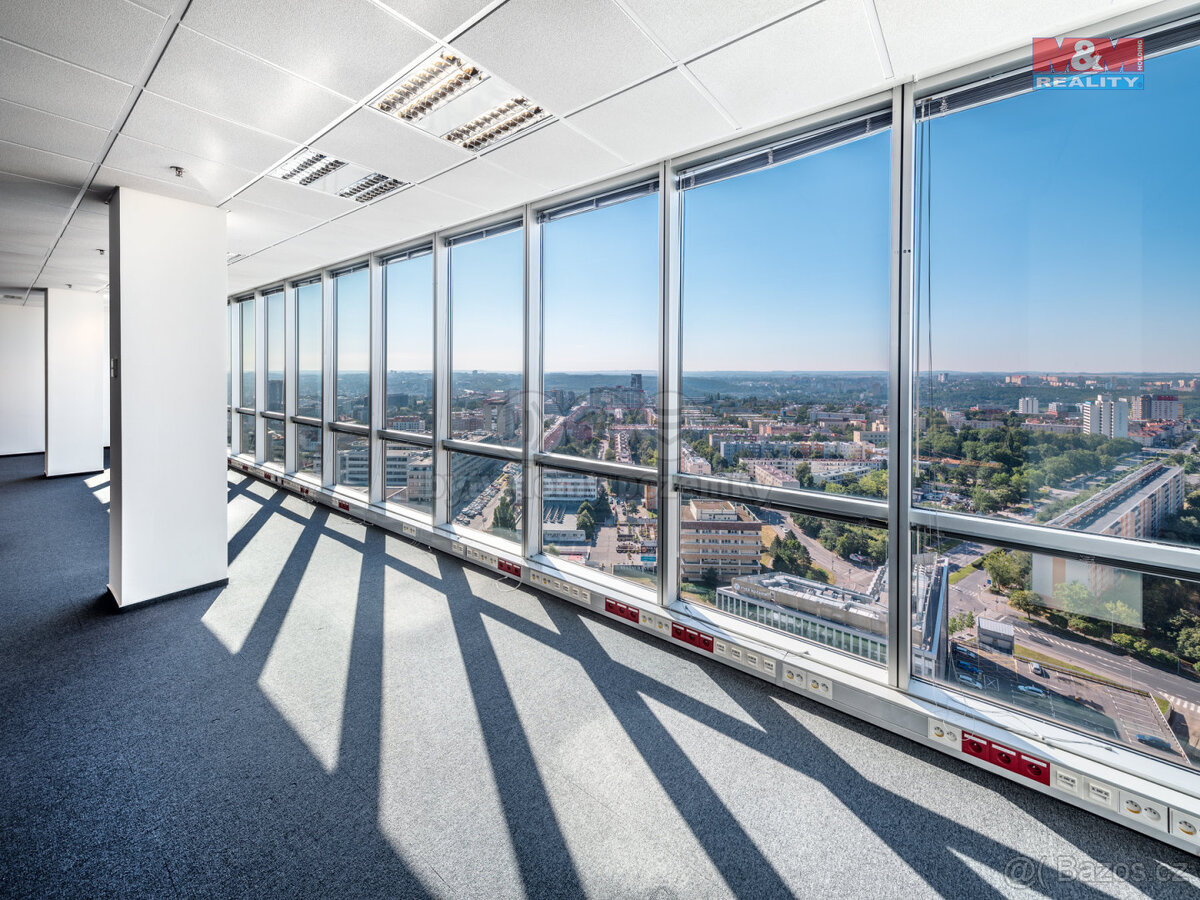 Pronájem kancelářského prostoru, 977 m², Praha, ul. Na strži