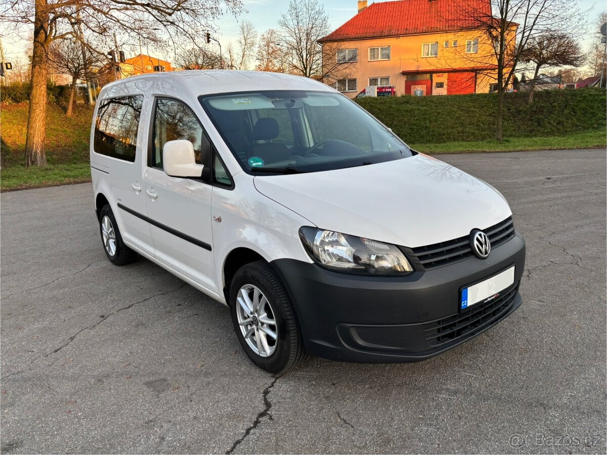 Volkswagen Caddy 1.6TDi 55kW TEAM 2015, Klima, NOVÉ rozvody