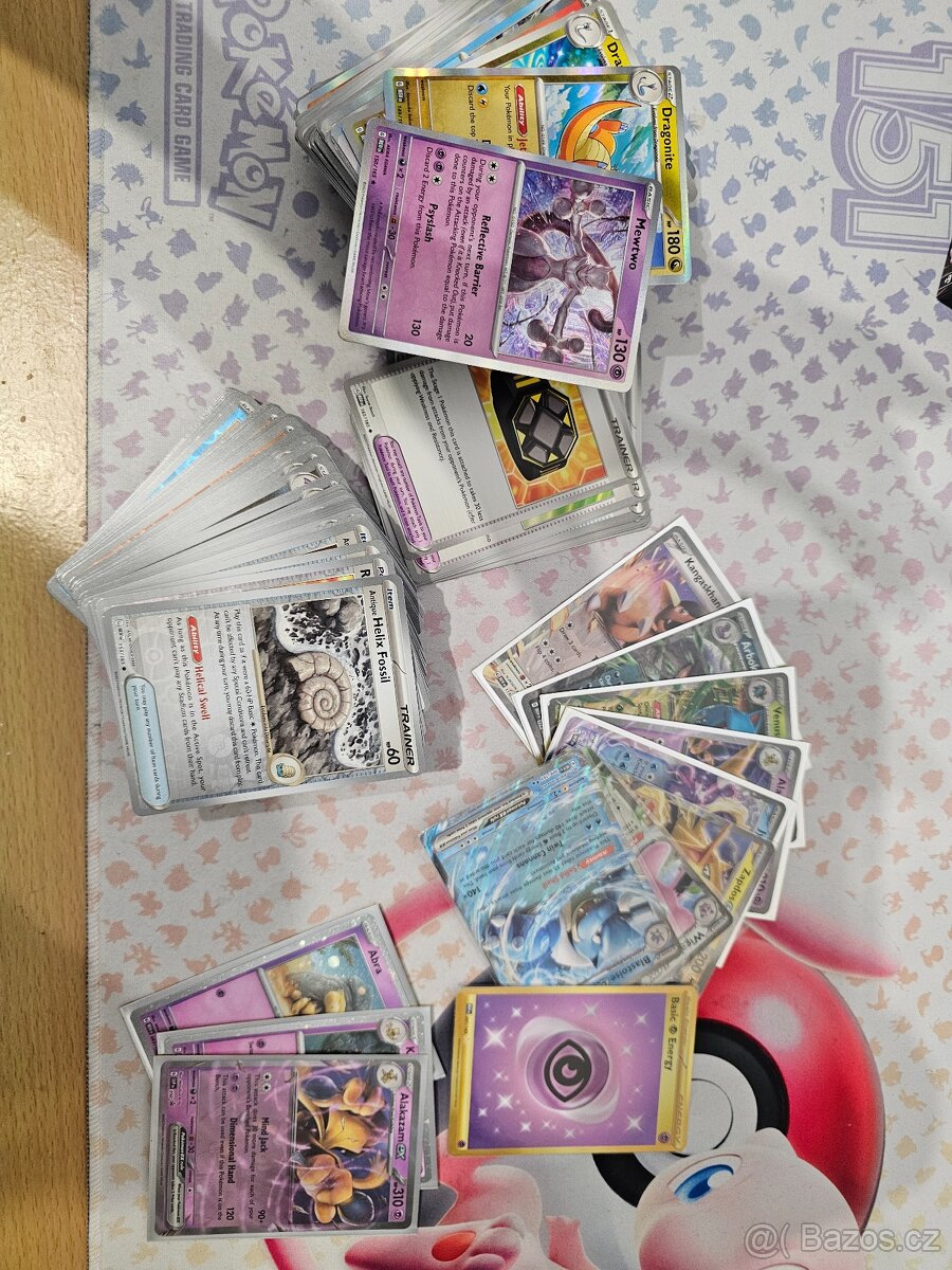 Základní set Pokémon 151 + hity a revers