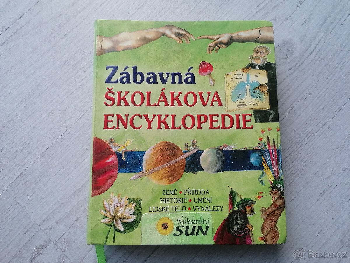 Kniha Zábavná školáková encyklopedie - nakladatelství SUN