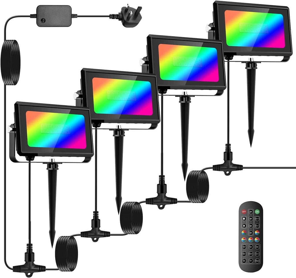 SUWIN LED RGB světlomet - 40W
