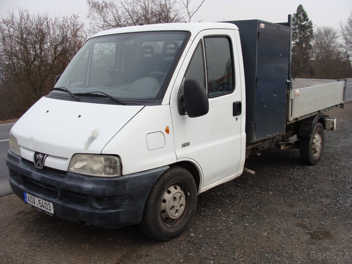 Peugeot Boxer sklápěč