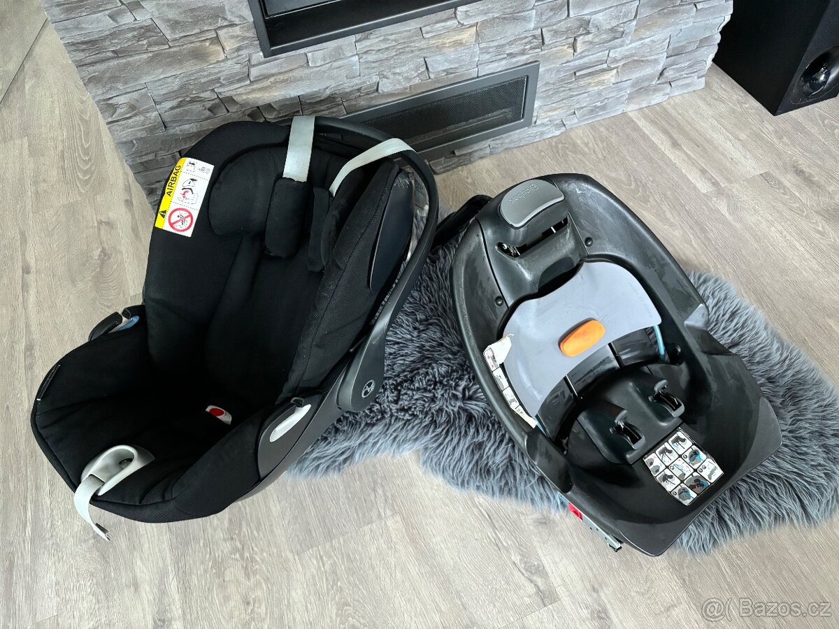 Autosedačka (vajíčko) Cybex Platinum Cloud Q Plus, vč. Báze