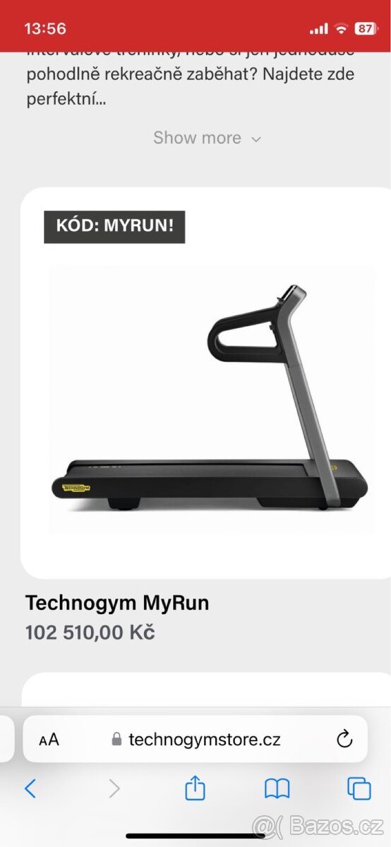 Technogym Běžící pás