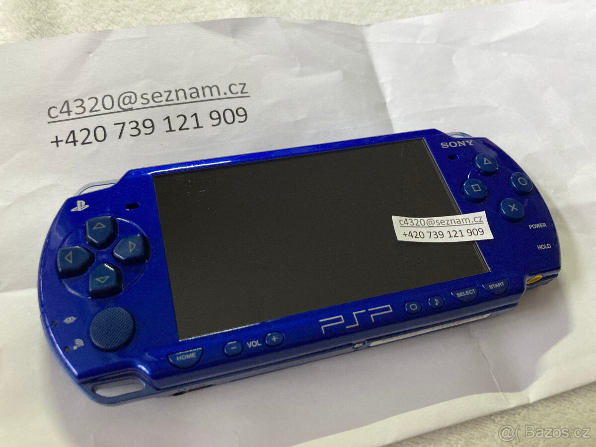 PSP Deep Blue + 1seg anténa