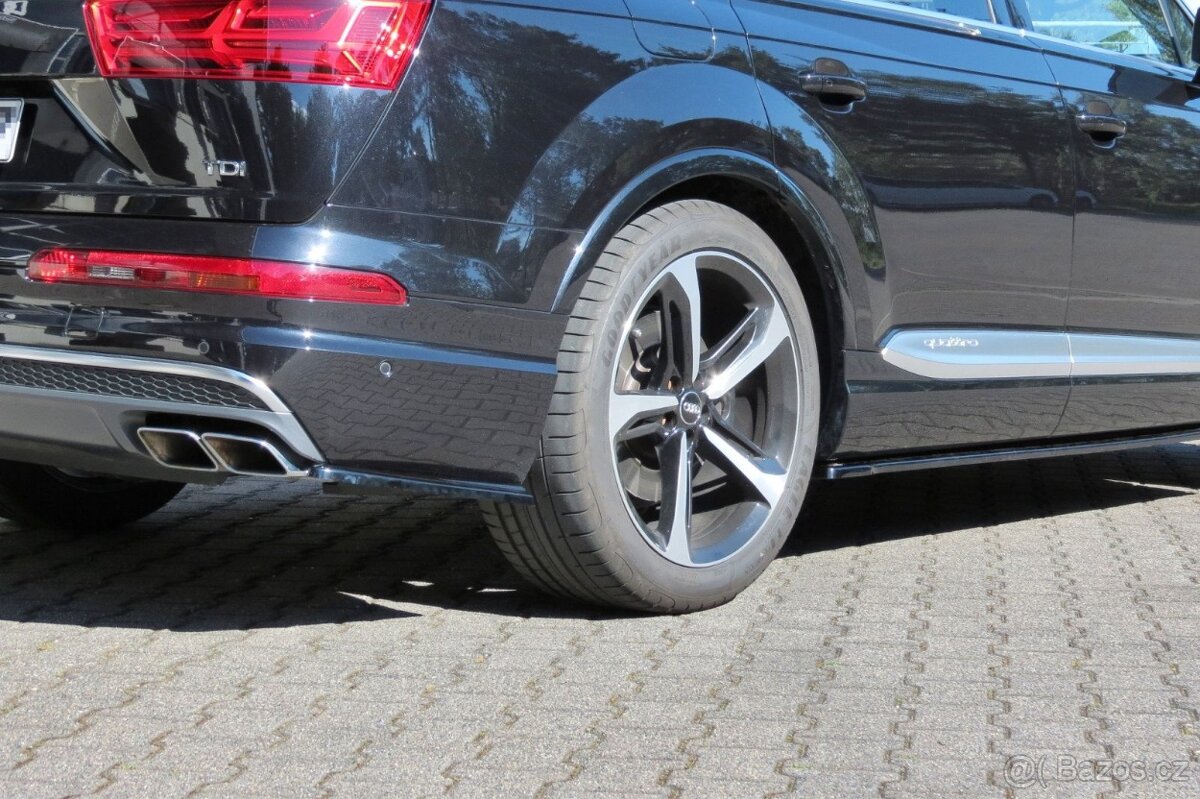 Boční spoiler pod zadní nárazník Audi SQ7 / Q7 S-Line Mk.2