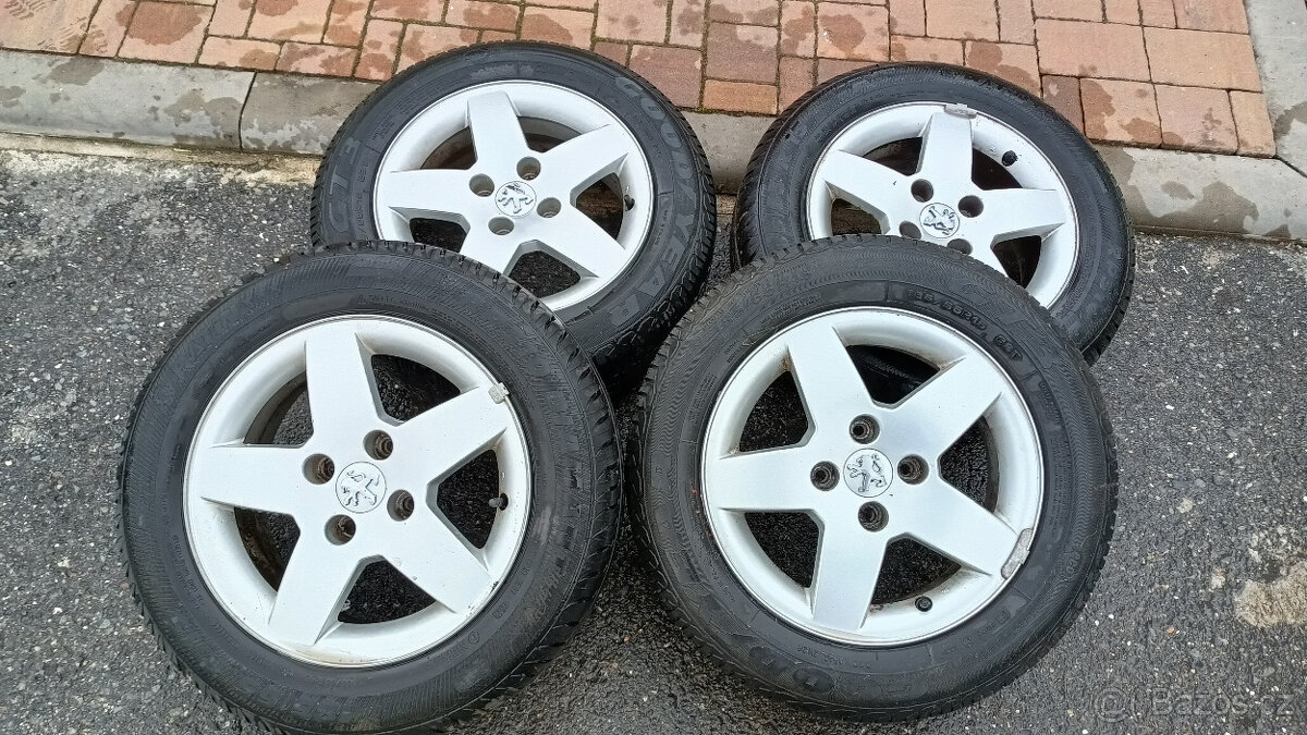 Alu kola Peugeot / Citroen 15" 4x108 ET23