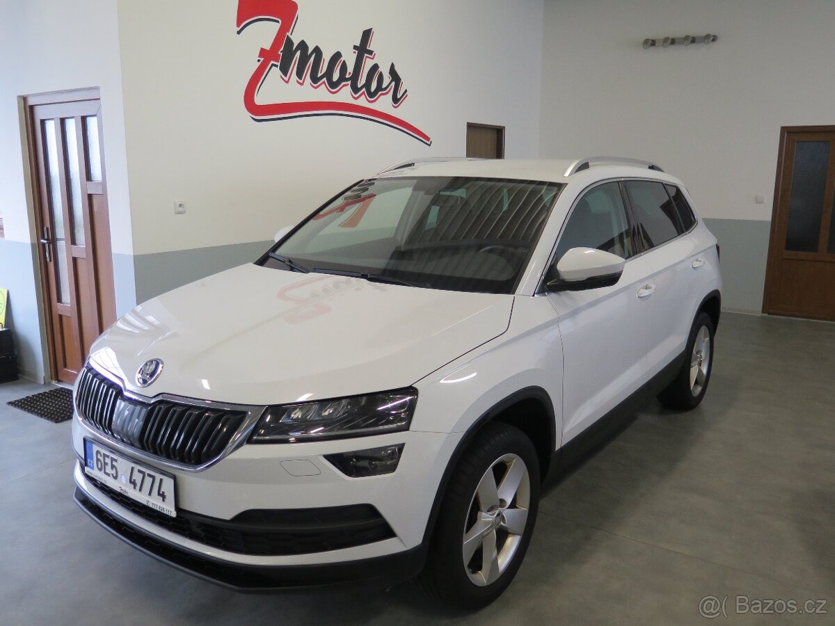 Škoda Karoq 1.5TSI,DSG,klima,navi,výhř,DPH,1.majitel