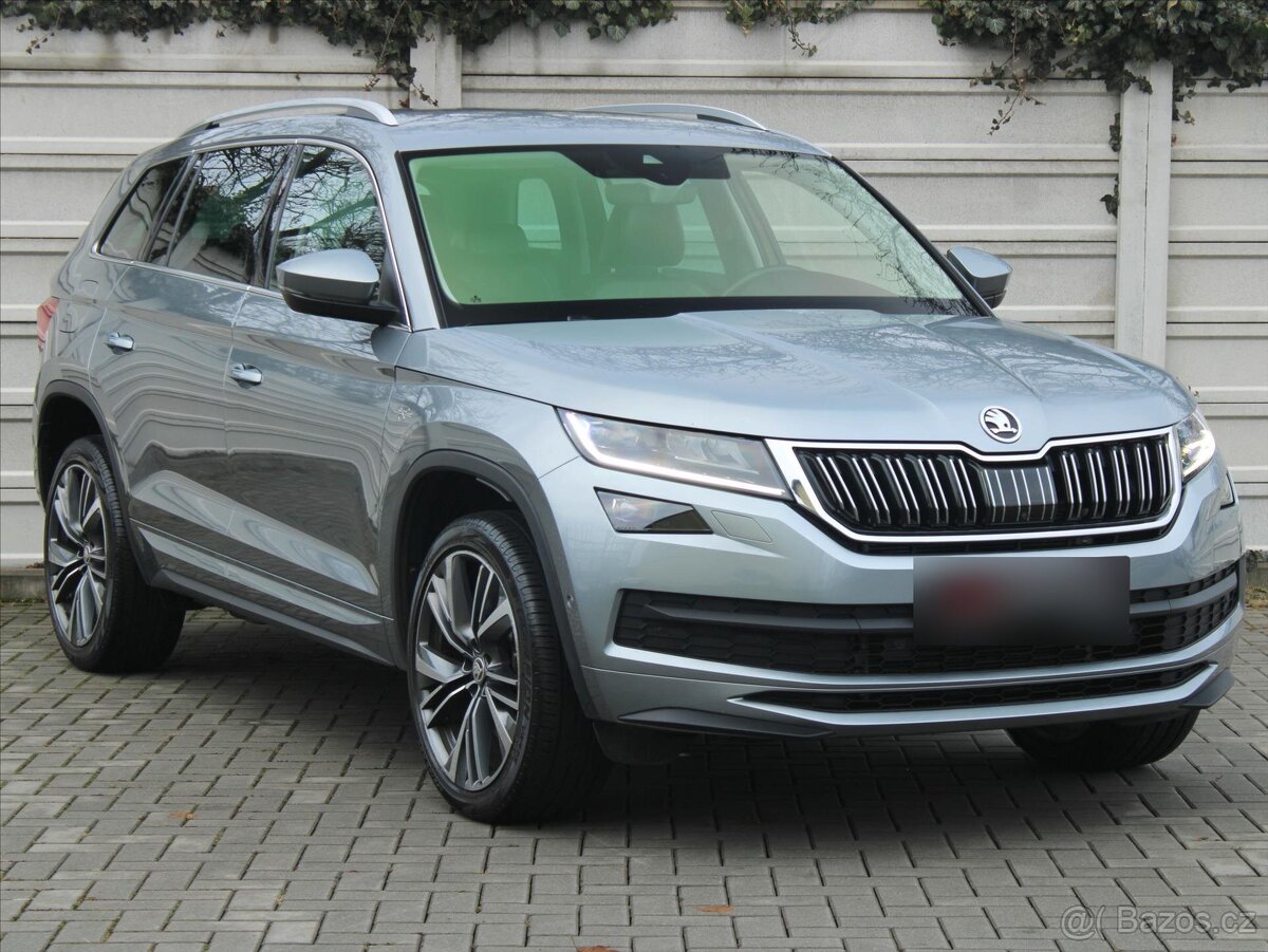 Škoda Kodiaq 2,0 TDi DSG 4x4 L&K Tov.Zár. ČR 1.maj CR 7DSG 4