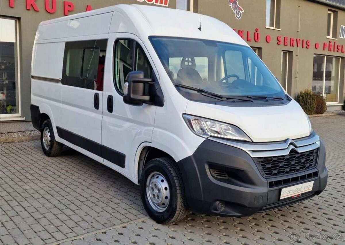 Citroën Jumper, 2.2HDi 140k L4H3,6míst,1Maj,2019