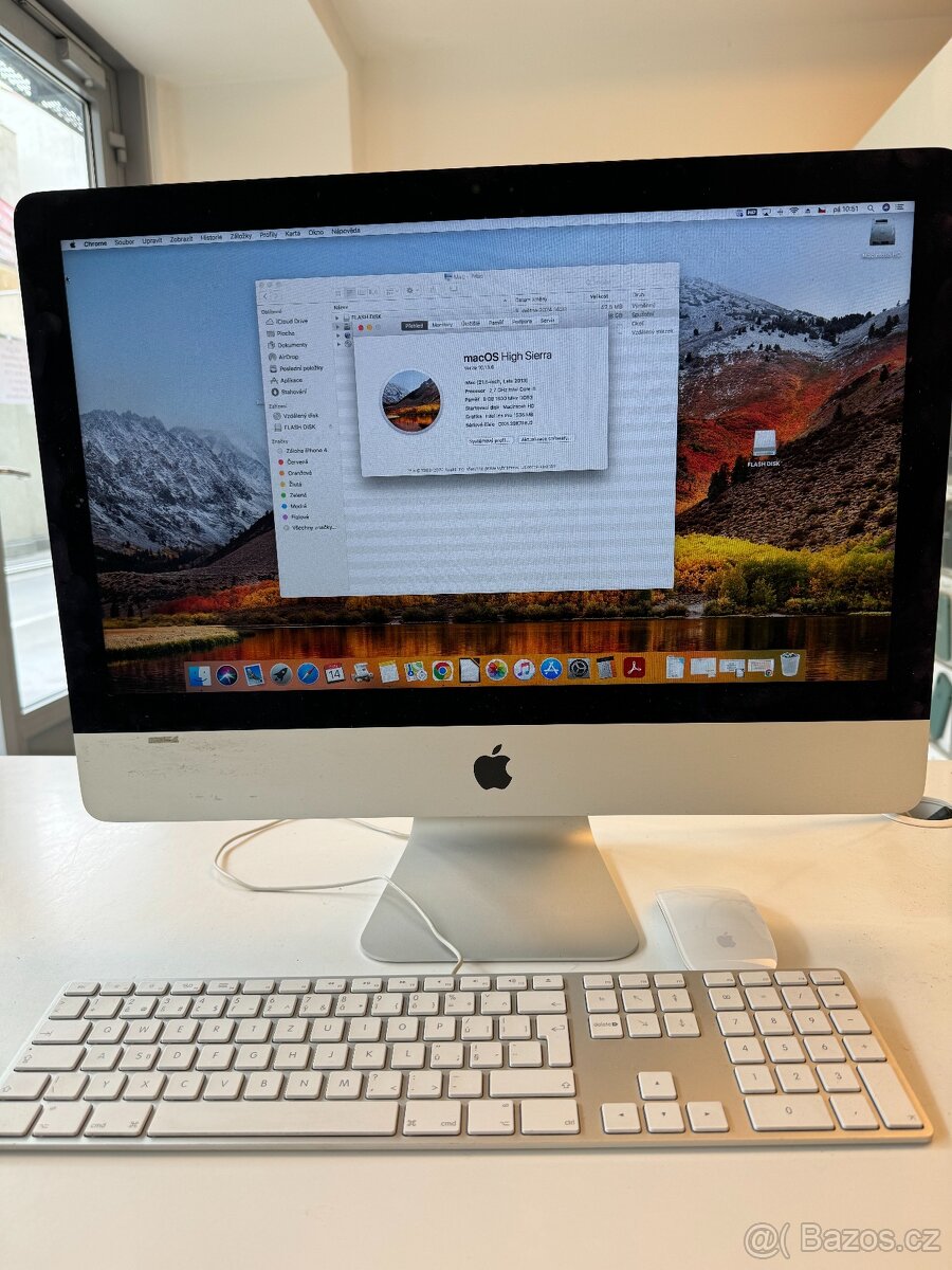 iMac Late 2013, 21,5\" displej, 8GB RAM, disk 1TB