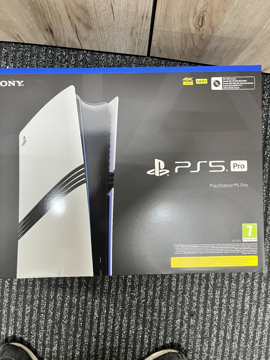 PS5 PRO 2tb nová 3 roky záruka