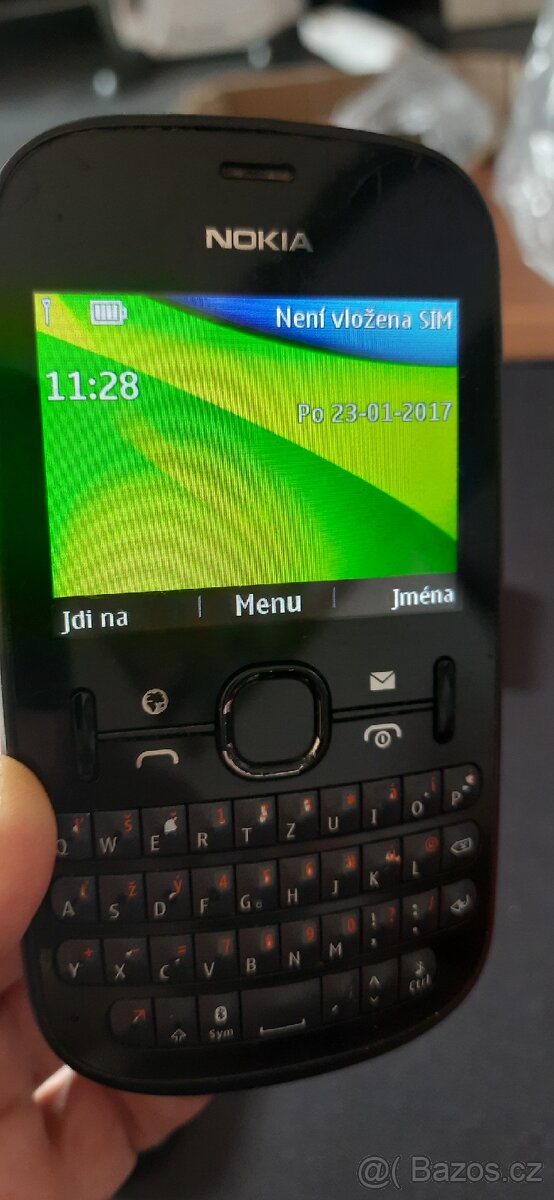 Prodám Nokia Asha 201 s českou klávesnice