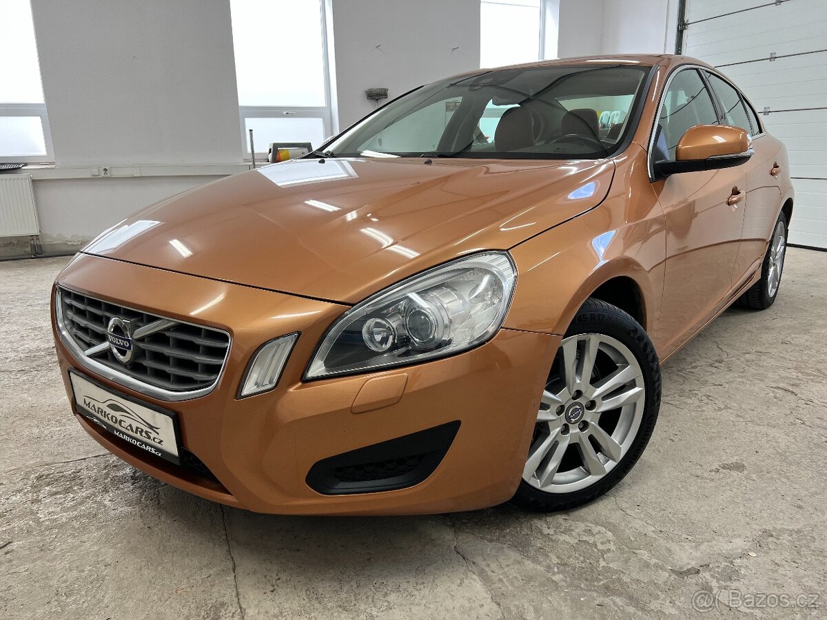 Volvo S60, 2.0D 120KW AUTOMAT KŮŽE TOP 1.MAJITEL+SADA KOL