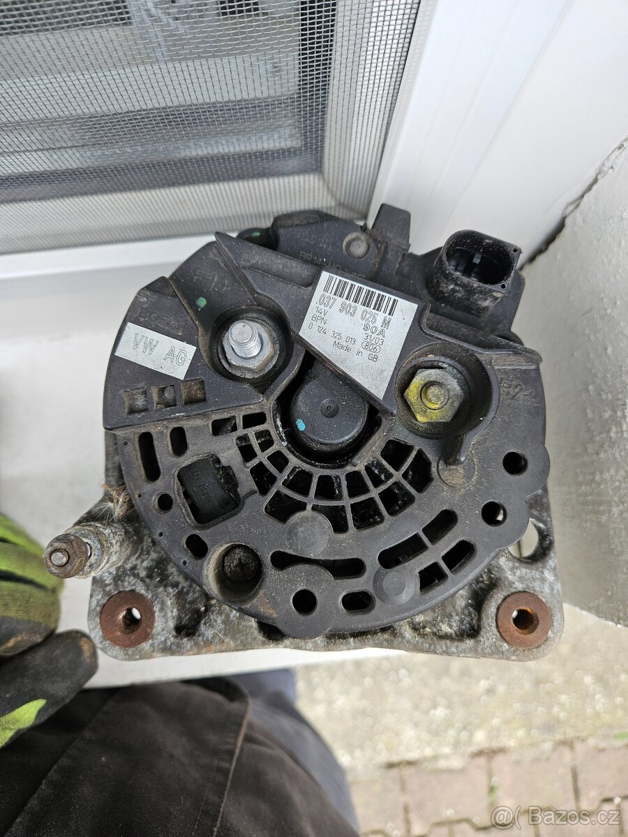 Alternator prvni Fabia 1.0 a vsechny 1.4