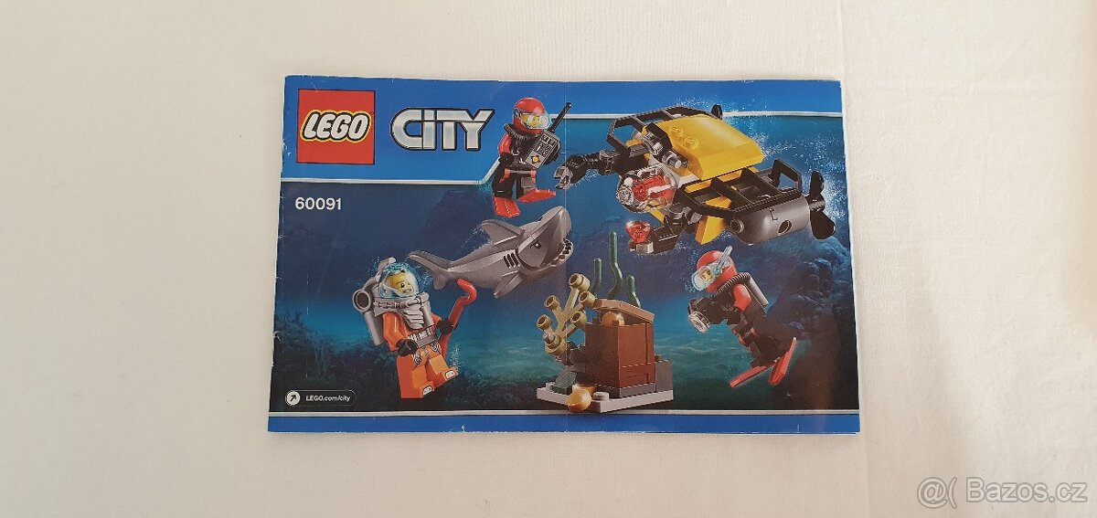 LEGO City 60091 Hlubinný mořský výzkum: startovací sada