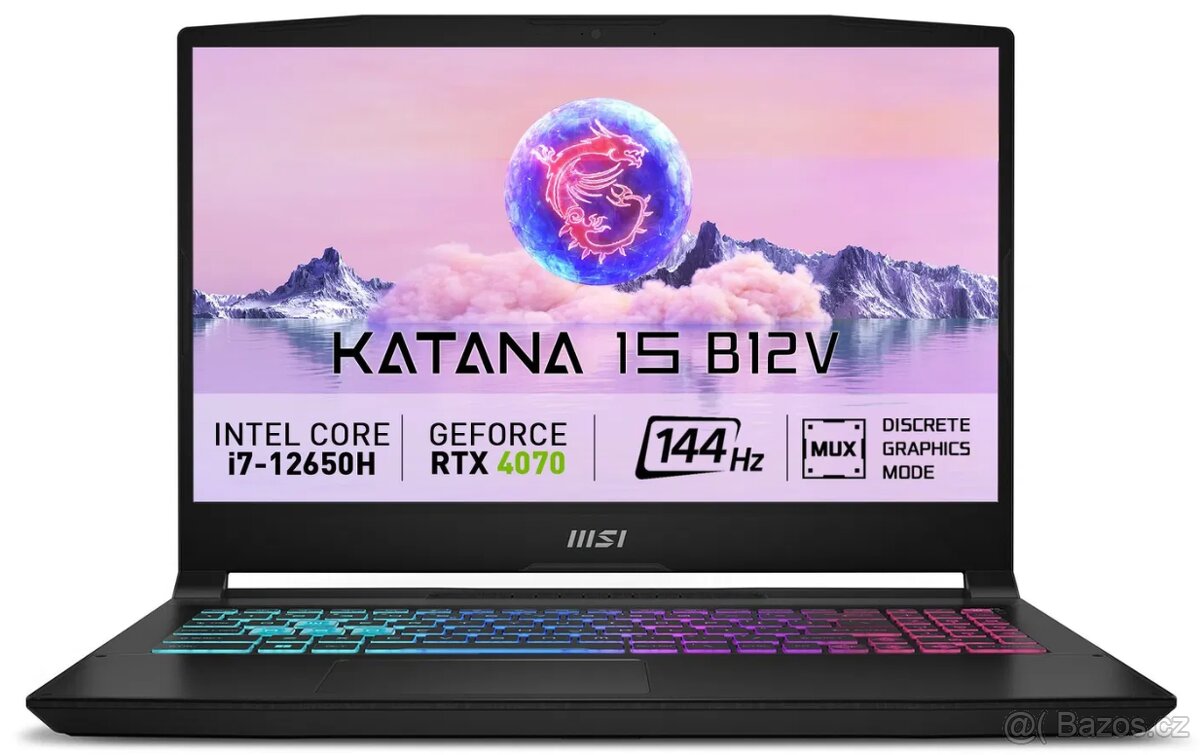 MSI Katana 15 B12VGK-1015CZ - GeForce RTX 4070 8GB