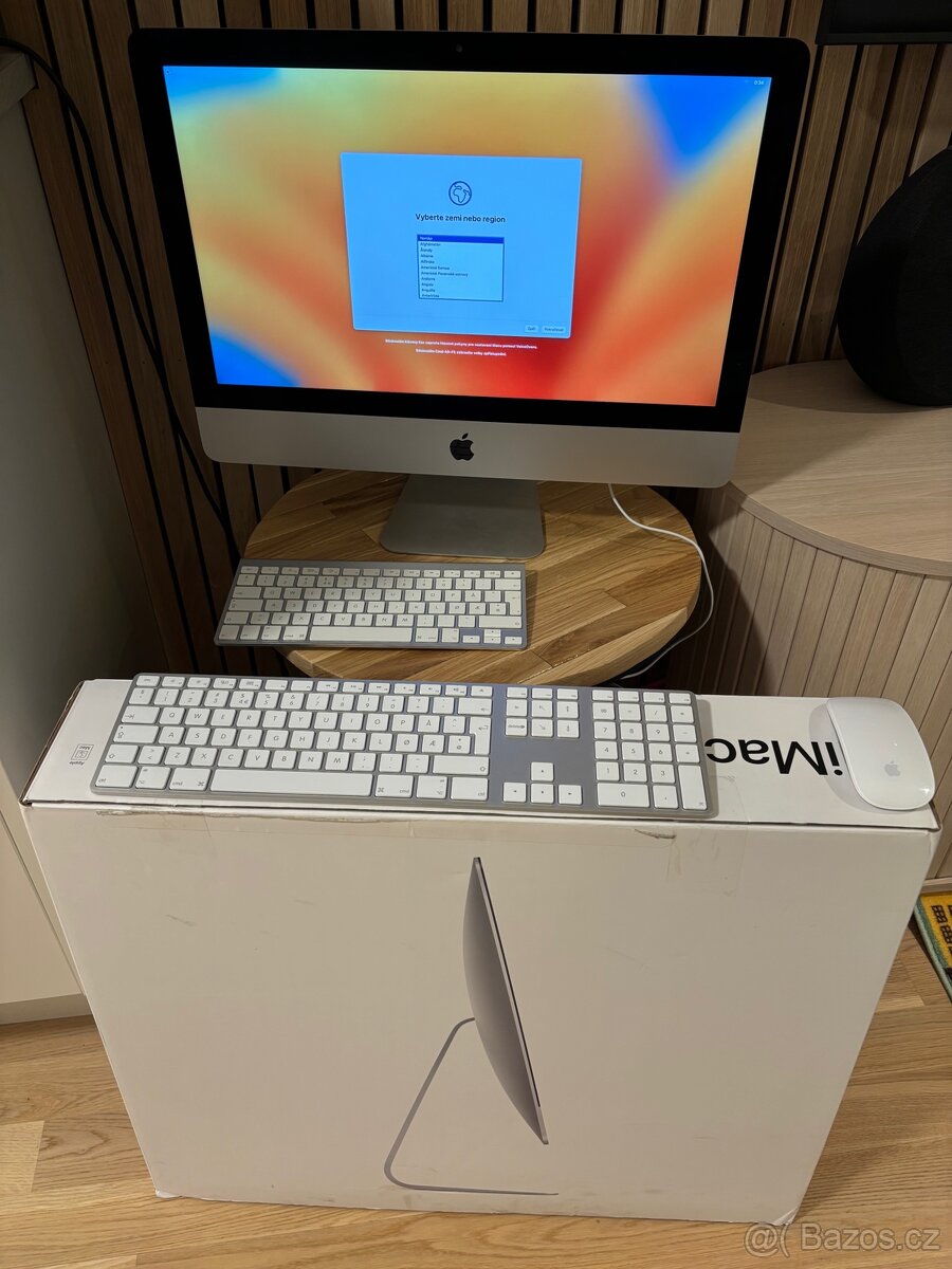 iMac 21,5’’ 2017 1TB možno poslat klávesnice+myš v ceně