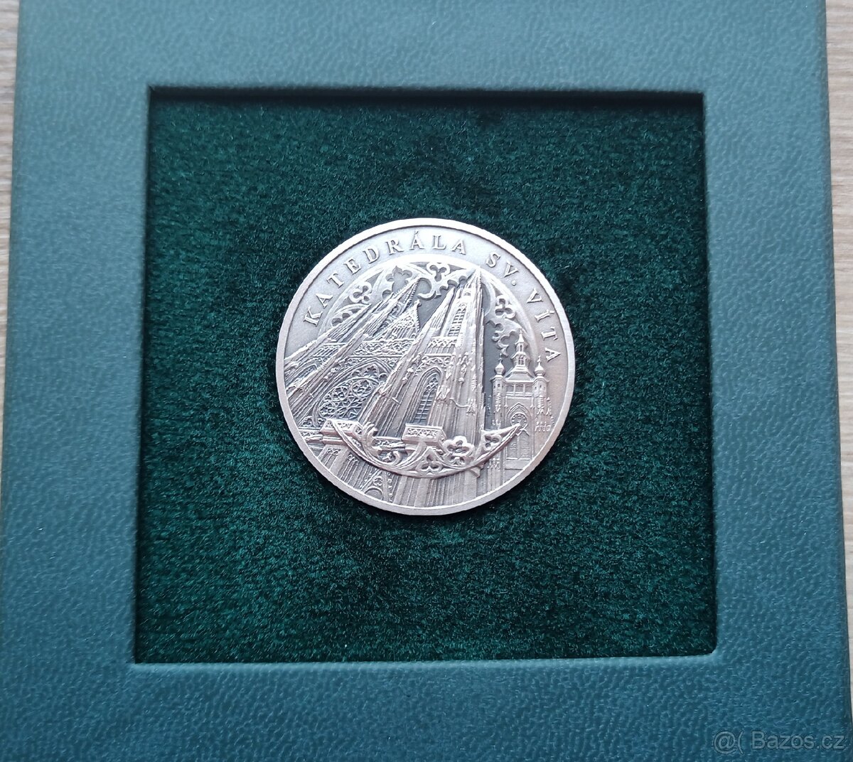 Stříbrná medaile - tolar katedrála sv. Víta