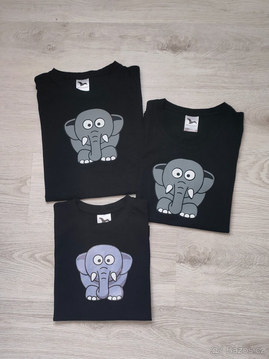 Rodinný set triček ELEPHANT