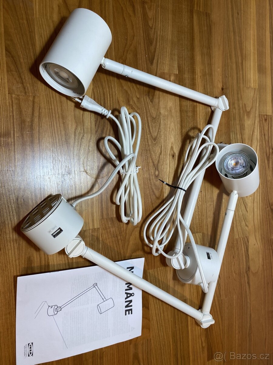 Ikea NYMÅNE lampa 2ks