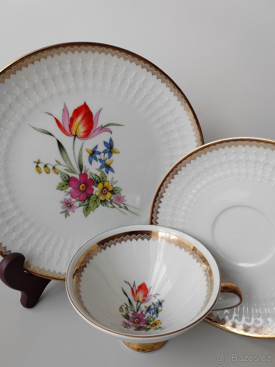 Krásná porcelánová čajová sada od Winterling Marktleuthen