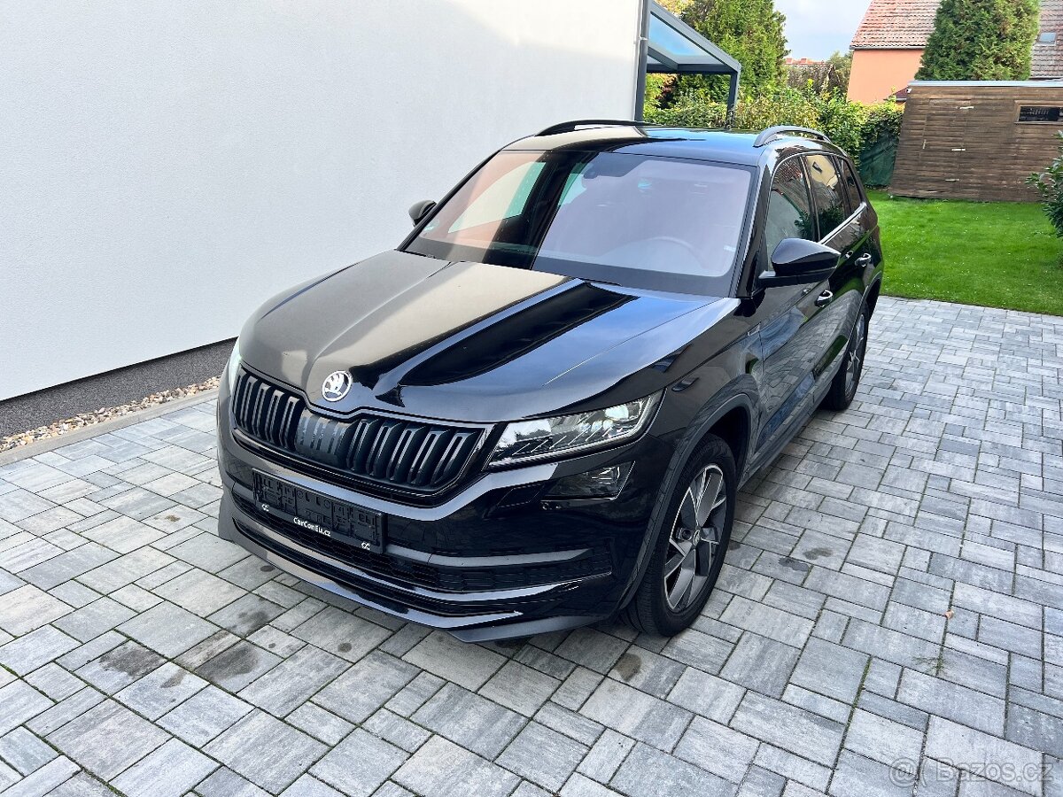 Škoda Kodiaq sportline 4x4, 2,0tdi, 147kw, dsg, 2021, SLEVA