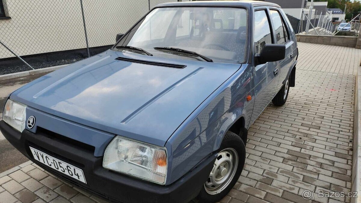 Škoda Favorit 136L, rok 1989 - 25.700 km