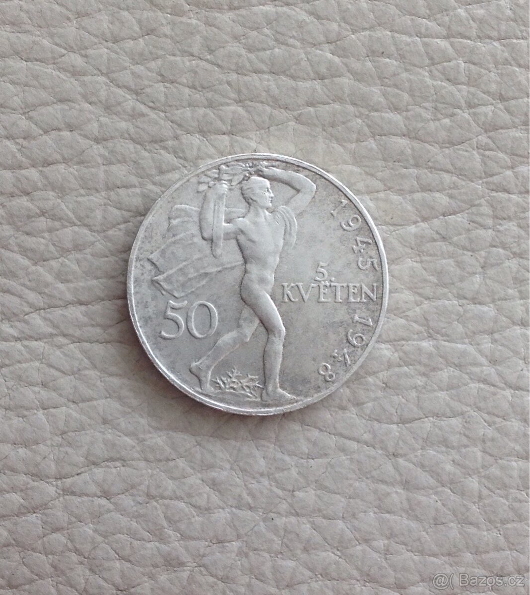 Stříbrná mince 1948