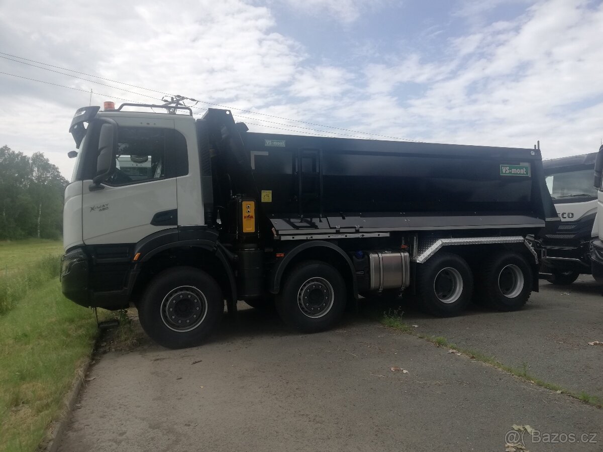 IVECO X-WAY AD360X48Z HR OFF jednostranný sklápěč VS Mont