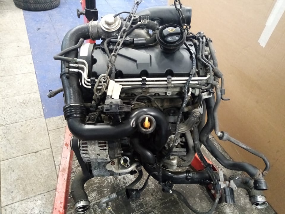 Motor VW Skoda - 1.9 tdi 77kw - BXE - BKC - BJB - Osazení