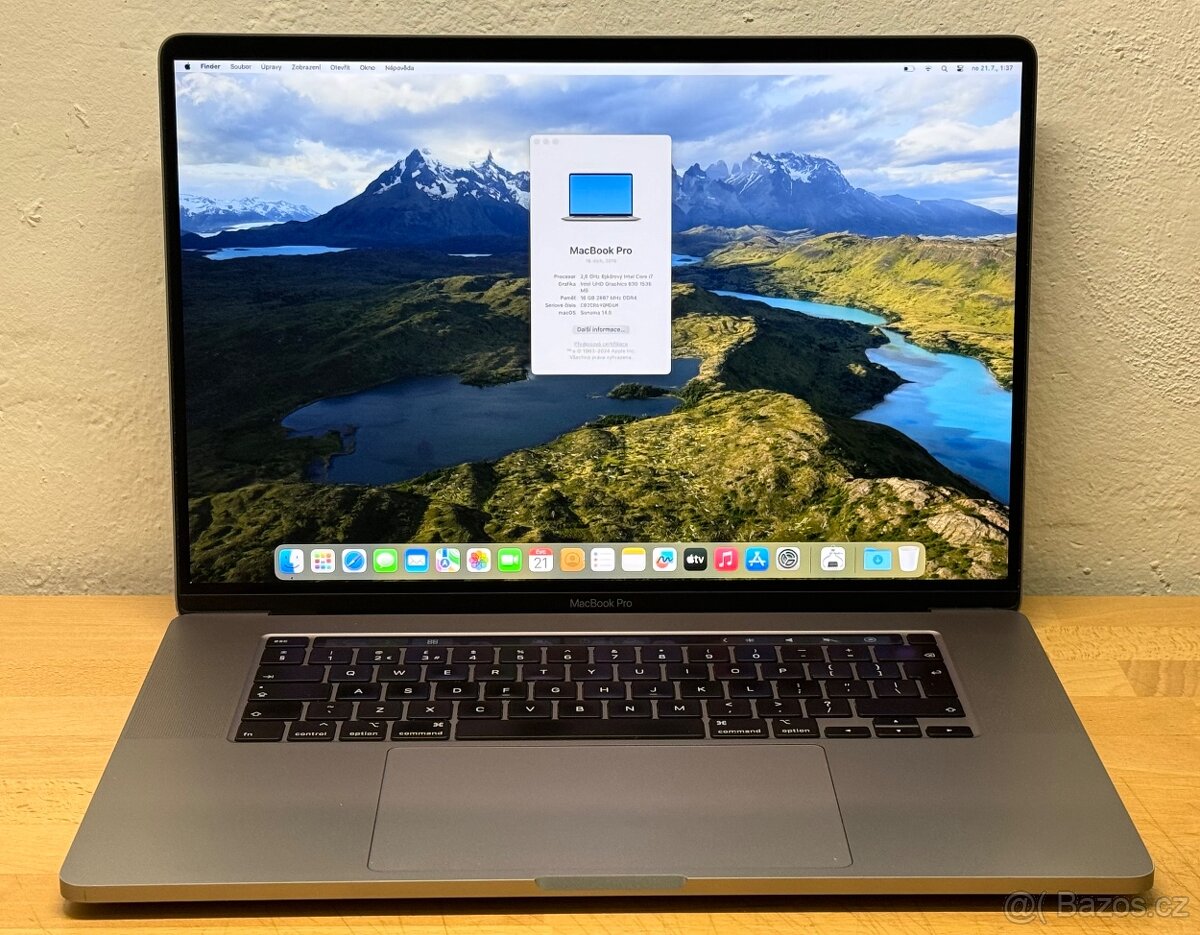 MacBook Pro 16’’ 2019 TOP STAV