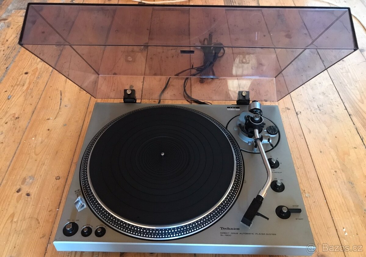 LUXUSNÍ Gramofon Technics SL-1600 ( 1976)NOVÁ JEHLA,TOP STAV