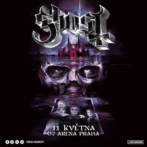 4x GHOST - STÁNÍ U PÓDIA