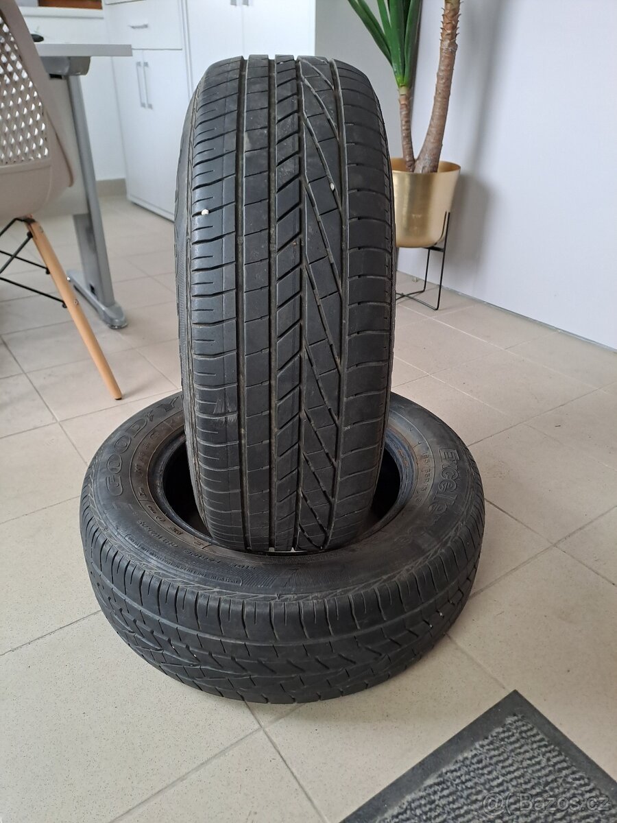 2x letní pneumatiky Goodyear 195/65/R15