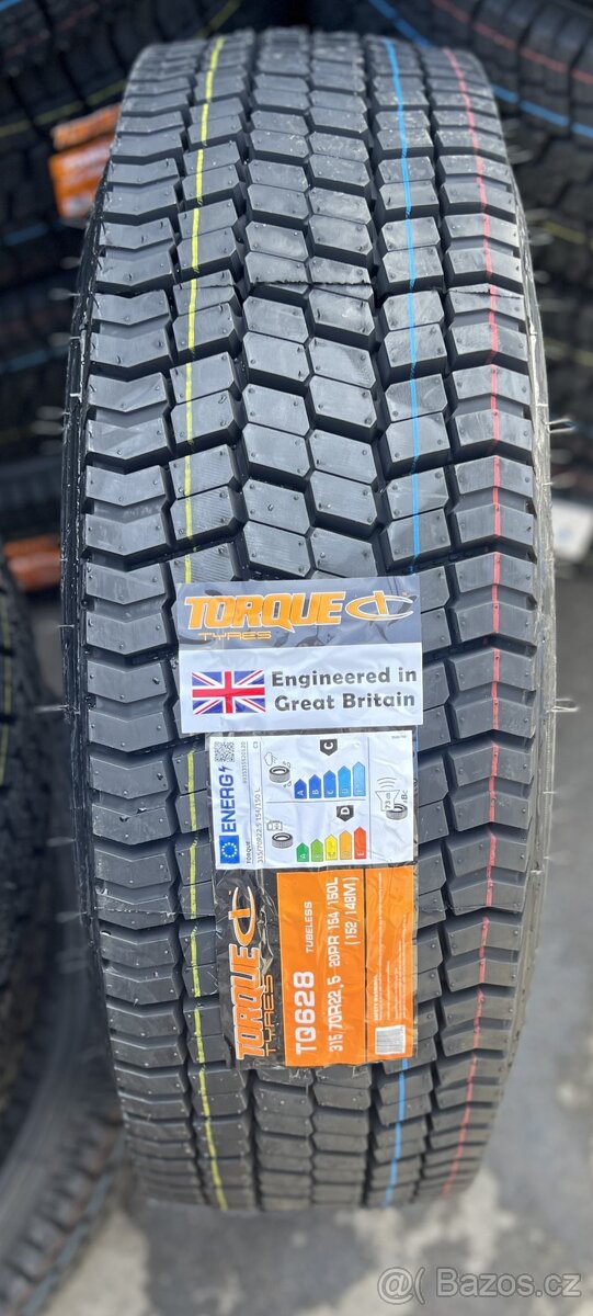 315/70 R22,5 prémiová Britská nákladní pneu