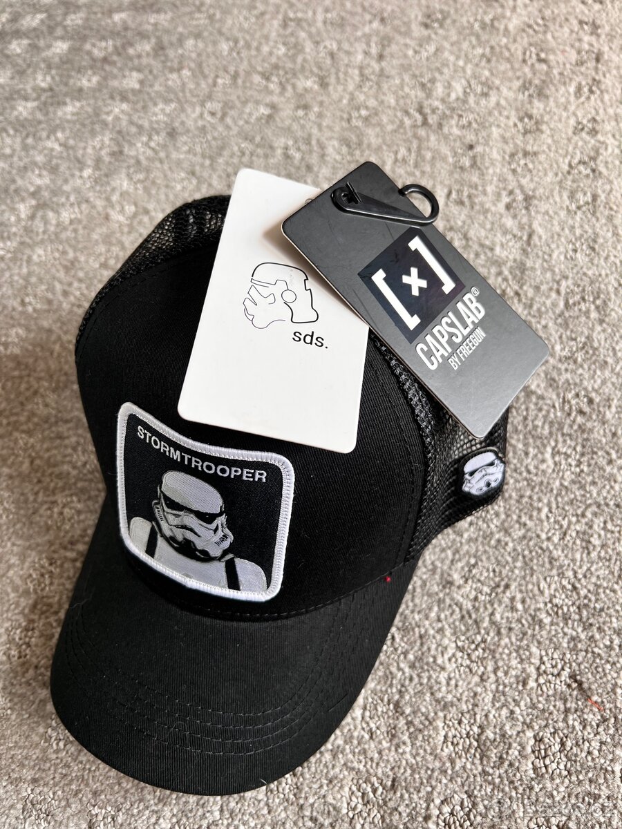 Kšiltovka - Capslab Star Wars Trucker Stormtrooper