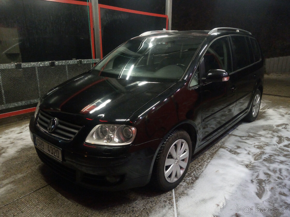 VW Touran 2.0TDI 103kW nová STK, bez DPF