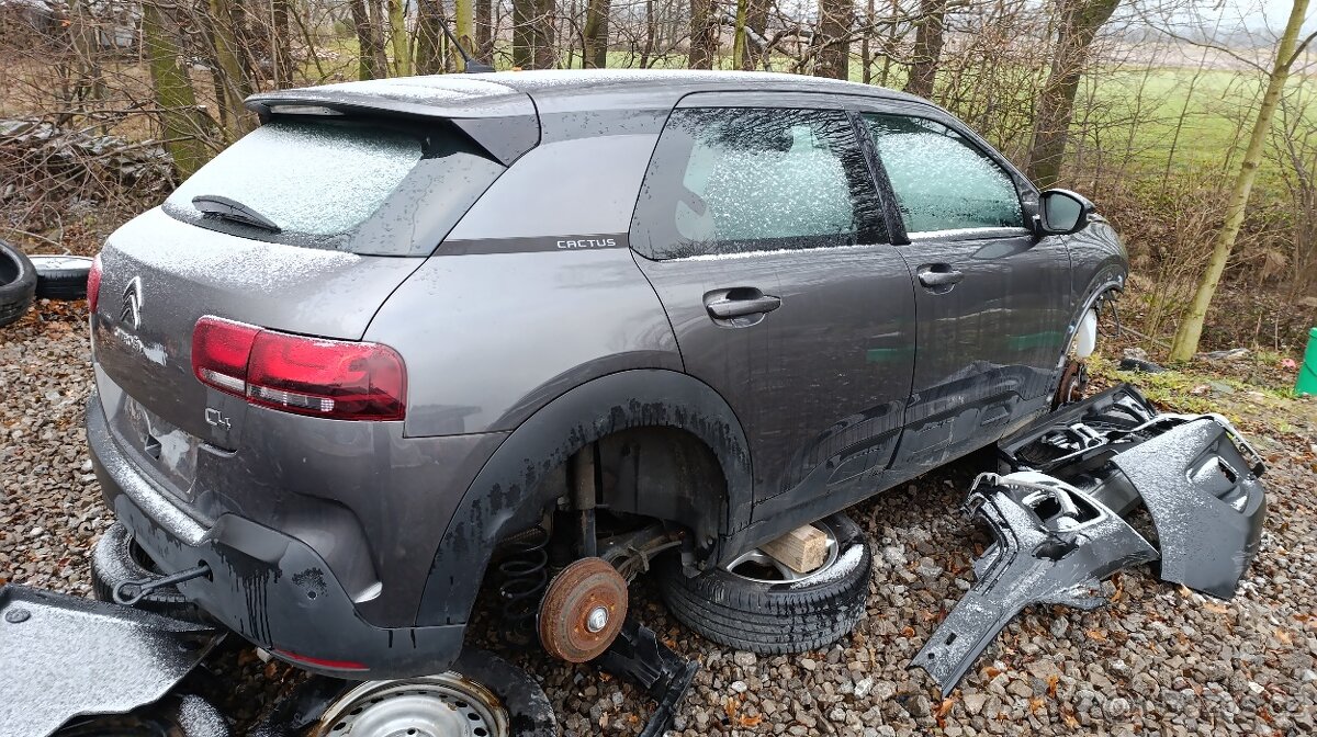 Citroën C4 Cactus 1,2 81kw, r.v.2020/11 naj 29tkm NOVY MODEL