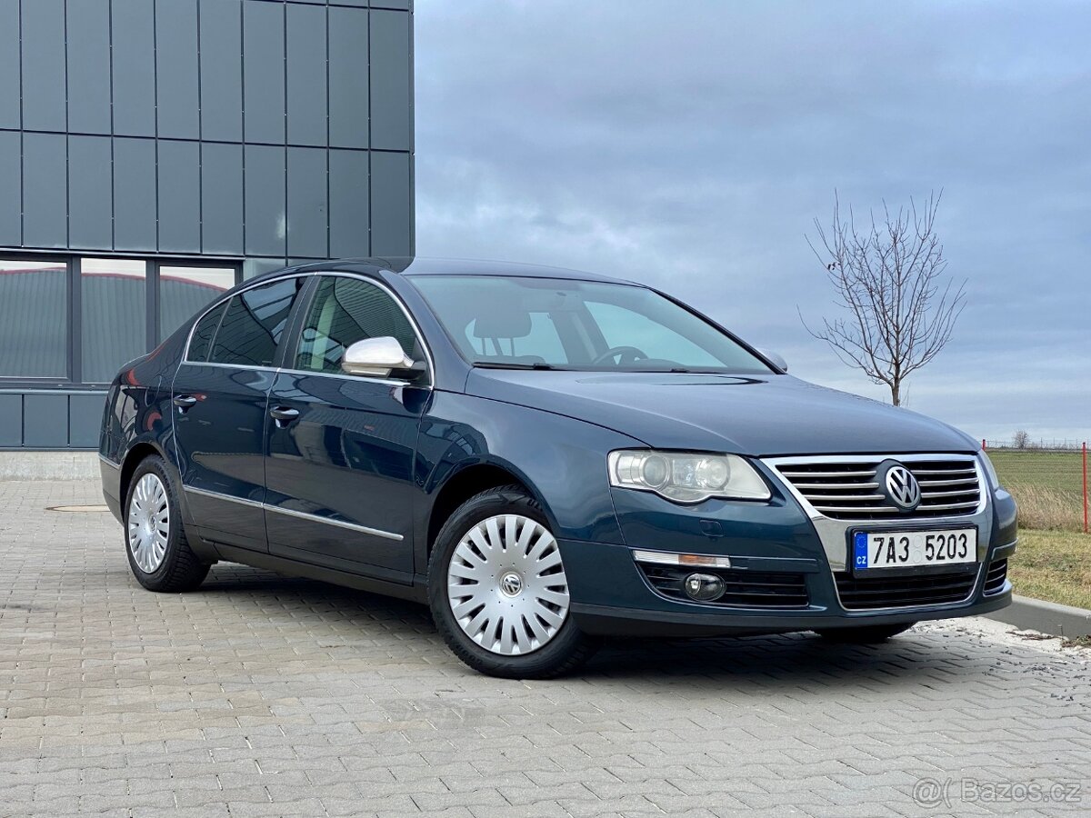 VW Passat B6 2.0 FSI 110 kW Comfortline 2007 Bi-Xenon A/C ČR