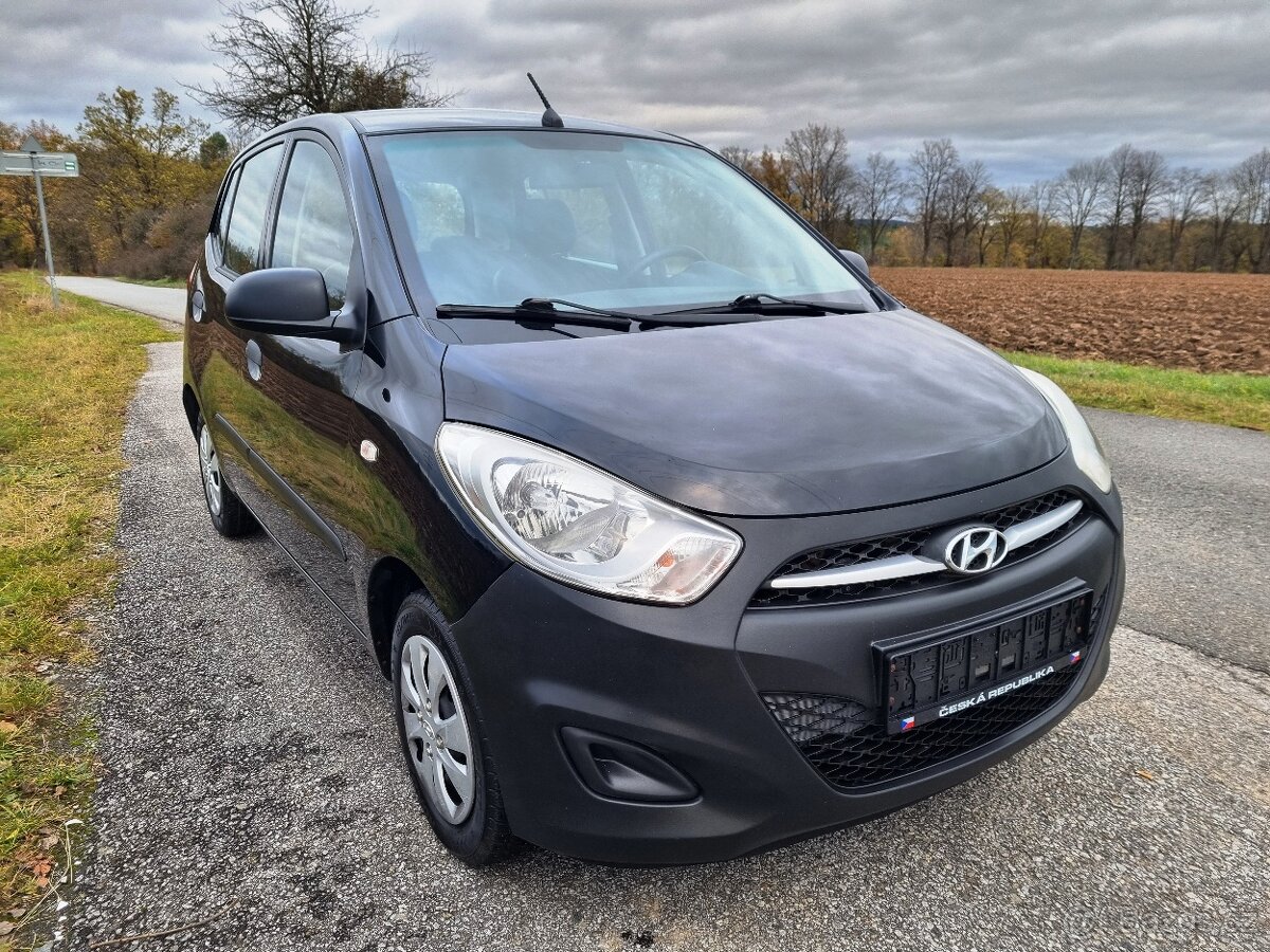 HYUNDAI i10 1.1i 51kw 160 tis. km moc pěkný stav