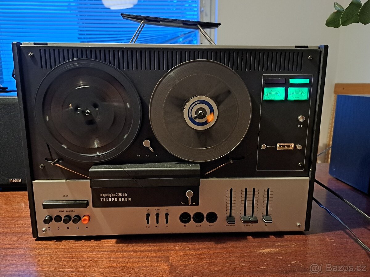 Kotoučový magnetofon Telefunken M 2000 hifi