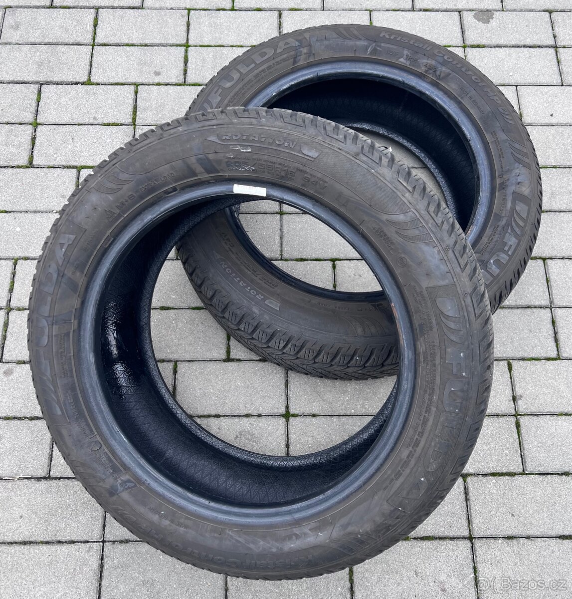 205/55 R16 - 2x zimní Fulda 7mm