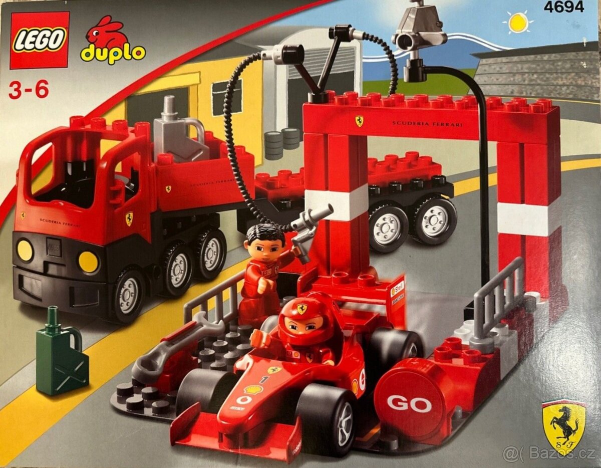 LEGO DUPLO 4694 Závodní tým Ferrari F1