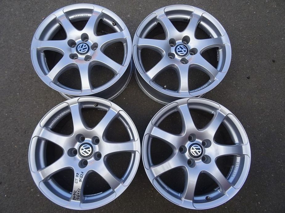 Alu disky na Volkswagen, Škoda 17", 5x112, ET 38, šíře 7,5J