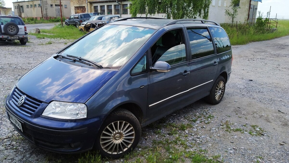 VW Sharan 1.9tdi 85kw 96kw náhradní díly 2001 - 2010